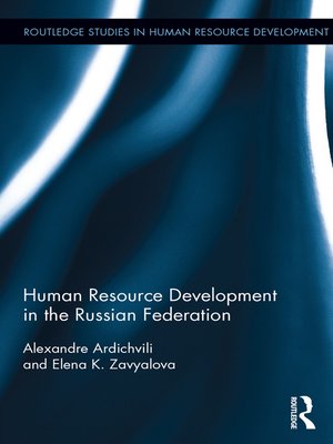 cover image of Human Resource Development in the Russian Federation